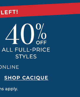 Shop Cacique