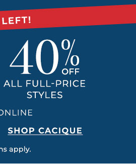 Shop Cacique