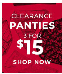 Shop Clearance Panties