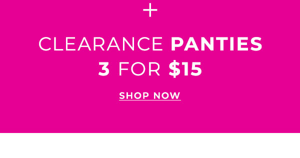 Shop Clearance Panties