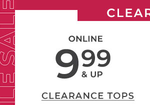 Shop Clearance Tops