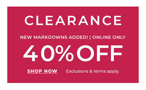 Shop Clearance