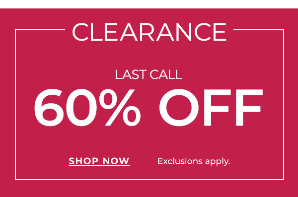 Shop Clearance