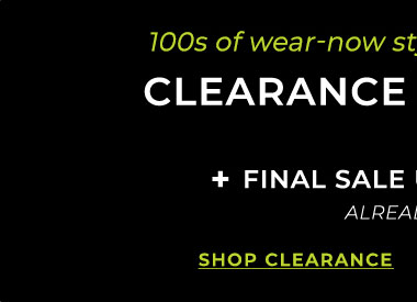 Shop Clearance