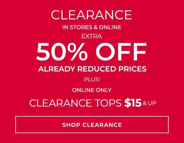 Shop Clearance