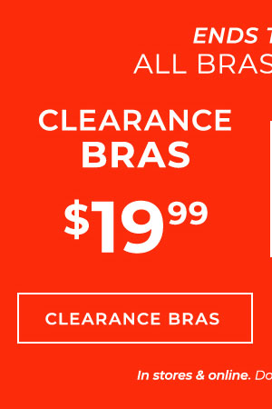 Shop Clearance Bras