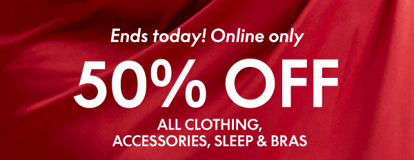 Shop Clothing 50% Off