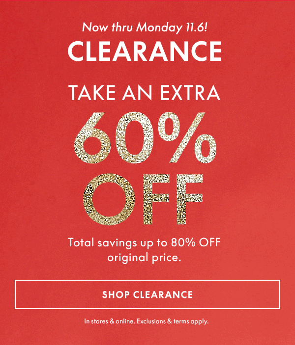 Shop Clearance