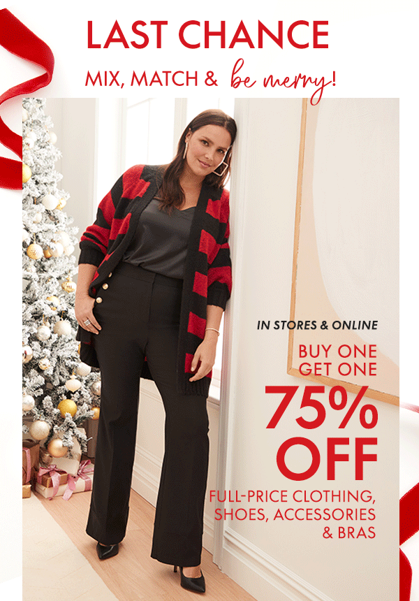 BOGO 75% Off Ends Today