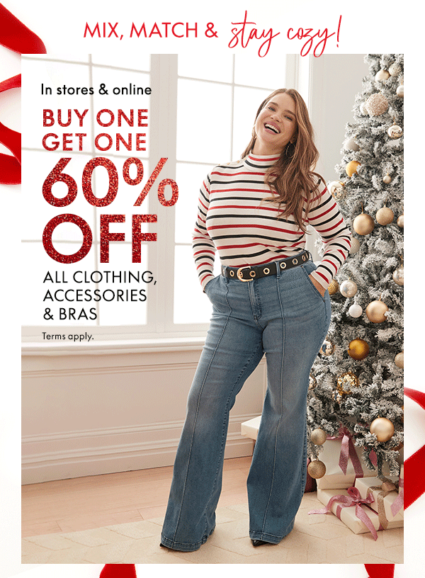 Shop Clothing BOGO 60% Off