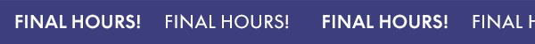 Final Hours for 50% Off Clothing, Accessories and Sleepwear, and $35 Bras