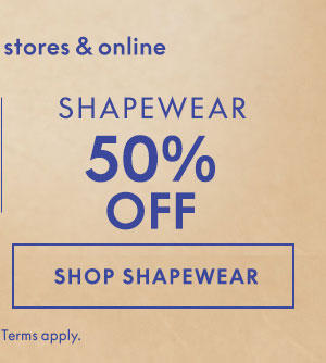 Shop Shapewear 50% Off