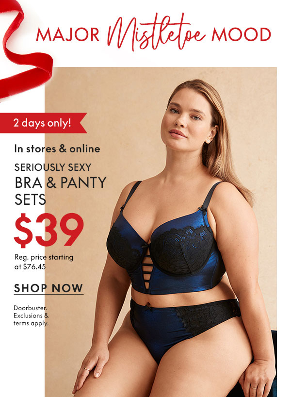 Shop Sexy Bra and Panty Sets $39