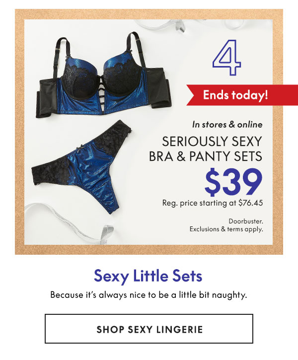 Shop Sexy Lingerie