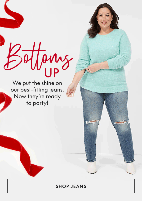 Bottoms Up! Shop Jeans