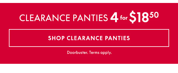 Shop Panties 4 for $18.50