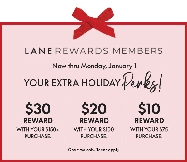 $30 Bonus Reward on $150+, $20 Bonus Reward on $100 or $10 Bonus Reward on $75