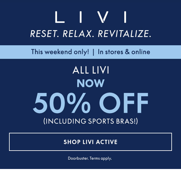 50% Off LIVI Active