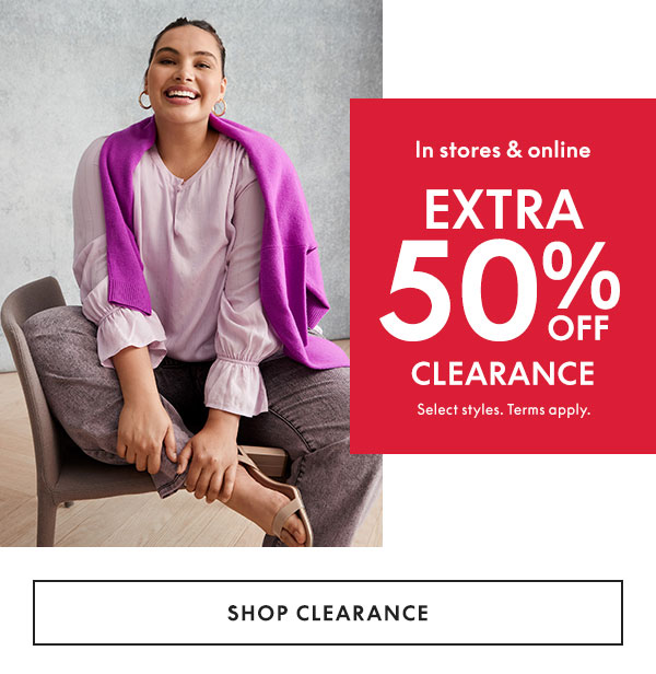 Shop Clearance 50% Off