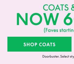 Shop Coats 60% Off