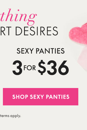 Shop Sexy Panties 6 for $36