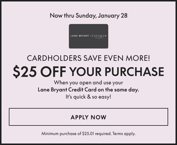 Apply Credit Card Now and Get $25 Off