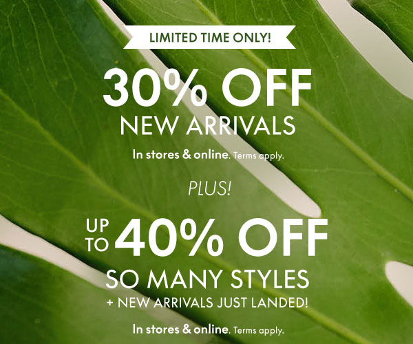Up to 40% Off So Many Style