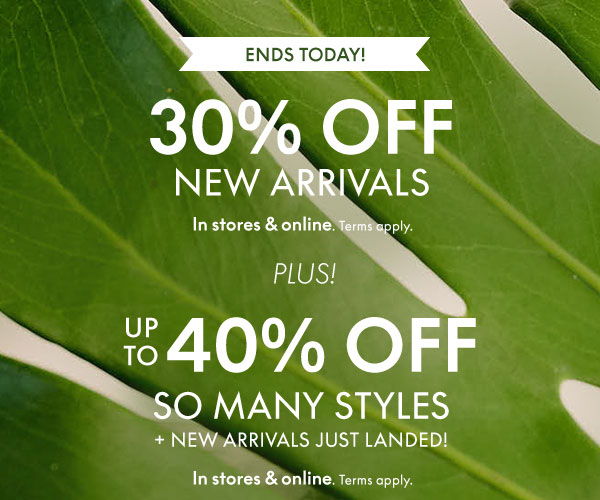 Up to 40% Off So Many Style