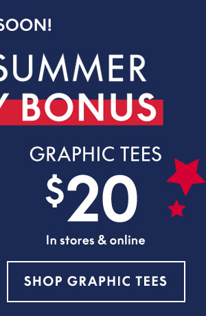 Shop Graphic Tees $20