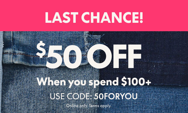 $50 Off $100+
