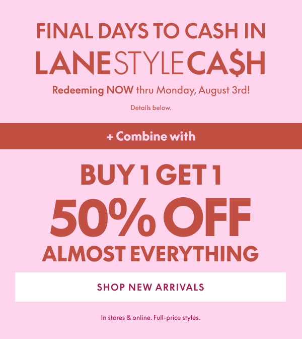 BOGO 50% Off