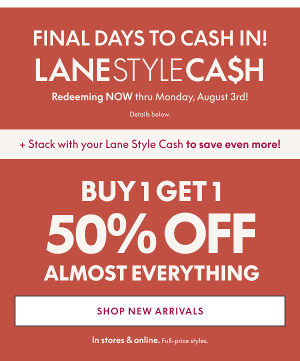 BOGO 50% Off