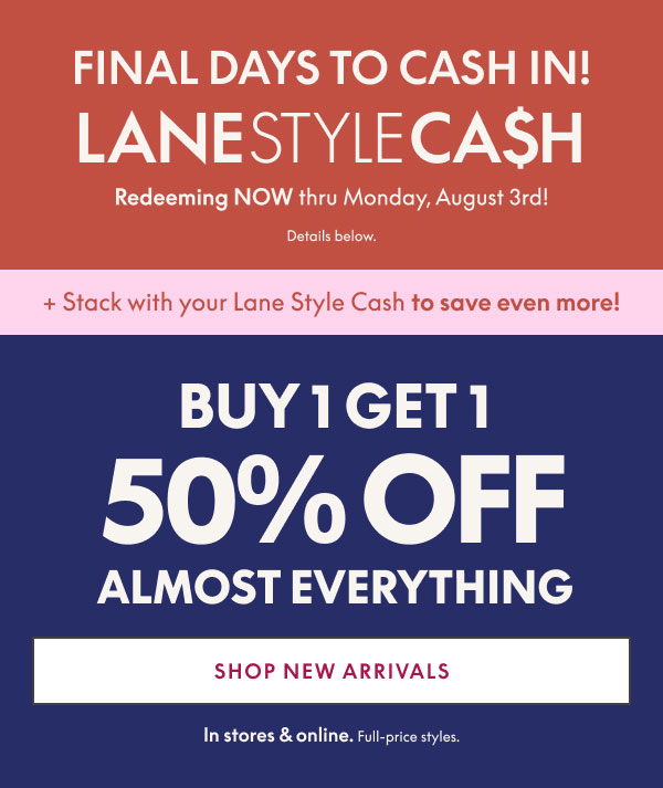 BOGO 50% Off