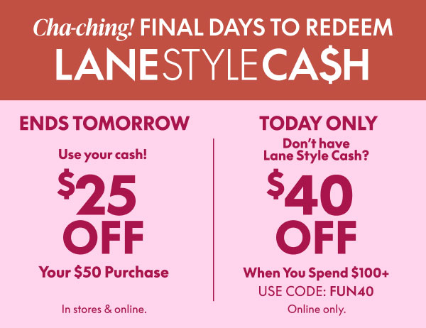 $40 Off $100+