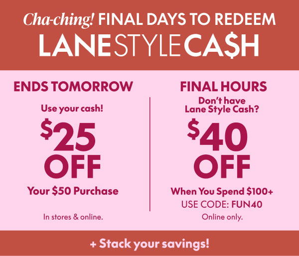 $40 Off $100+