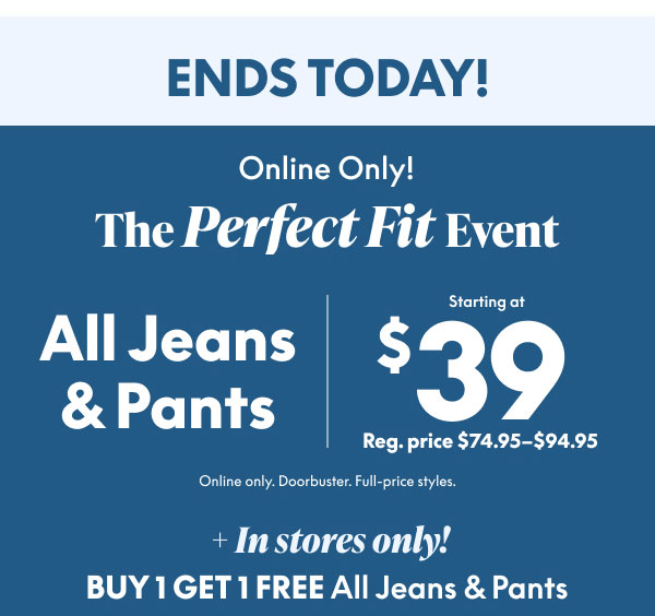 Pants & Jeans starting at $39