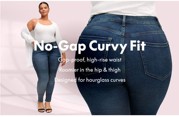 No Gap Curvy jeans