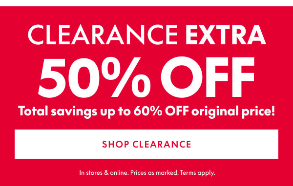 Clearance 50
