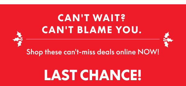 Can't Wait? Can't blame you