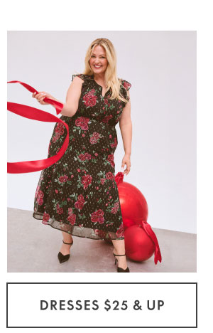 Dresses from $25