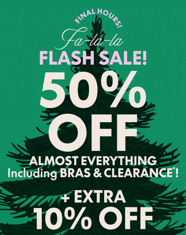 50% Off + Extra 10% Off