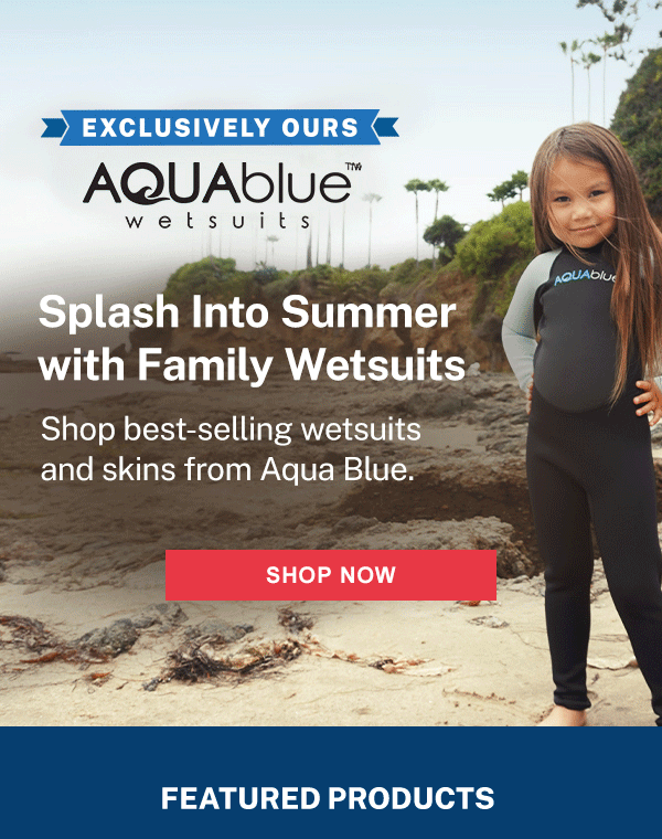 Aqua Blue Wetsuits Explore Options Leisure Pro