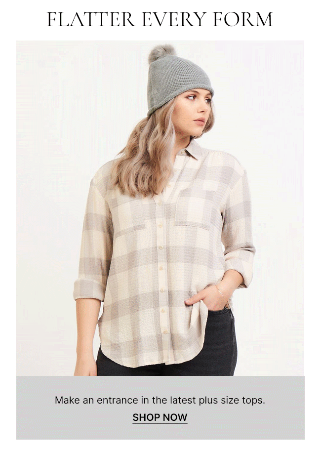 Shop Plus Tops