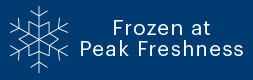 Frozen at peak Freshness