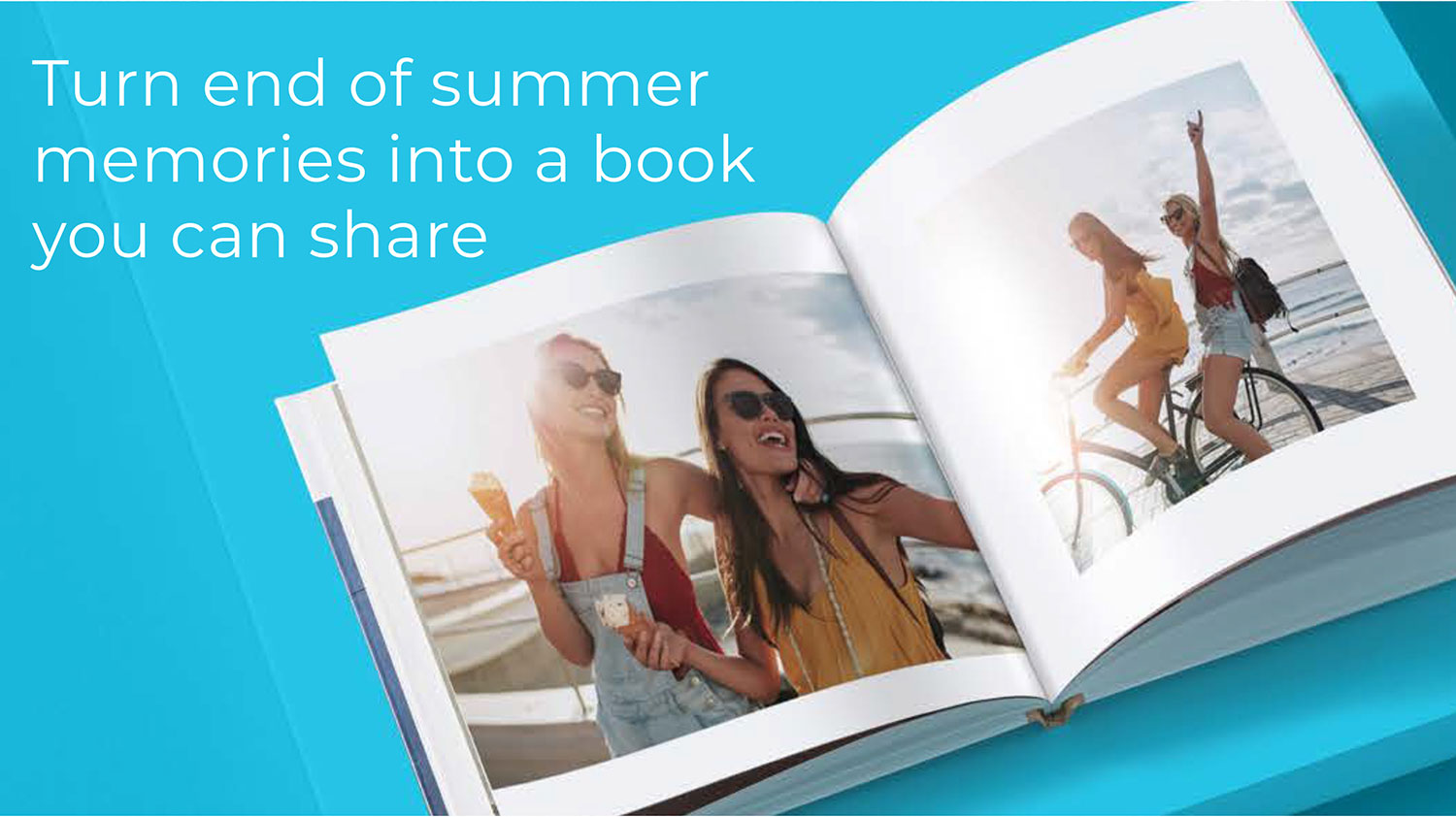 Turn end of summer memories into a book you can share