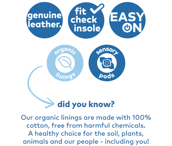 Did you know? Our organic linings are made with 100% cotton, free from harmful chemicals.