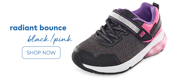 Radiant Bounce Black/Pink. Shop now.
