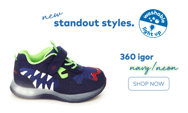 New standout styles. 360 Igor. Shop now.