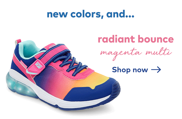 Radiant Bounce. Magenta Multi. Shop now. 