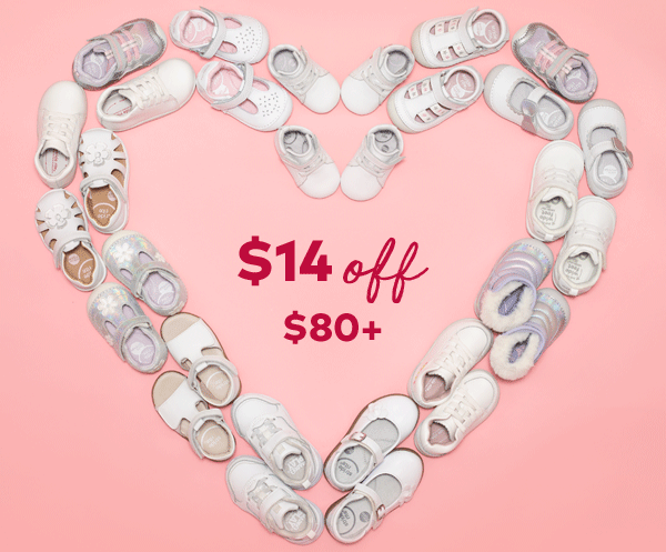 $14 off $80+.